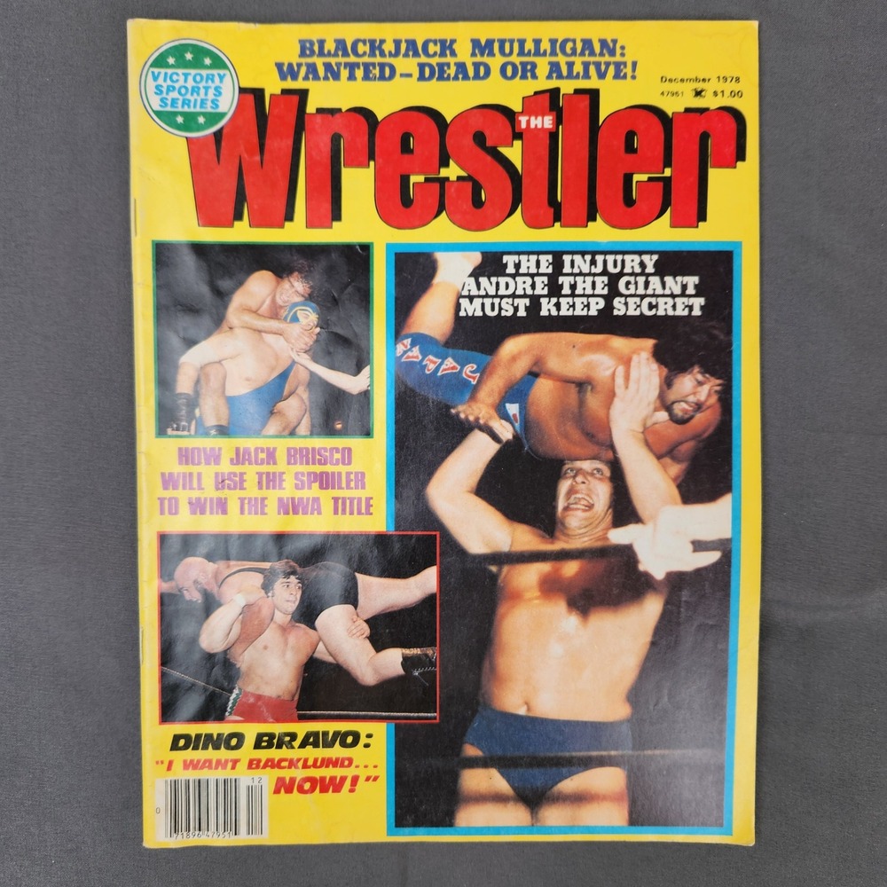The Wrestler‎ Magazine December 1978 Blackjack Mulligan Andre The Giant